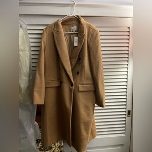 Loft XXL double breasted wool coat! Never worn with tags!